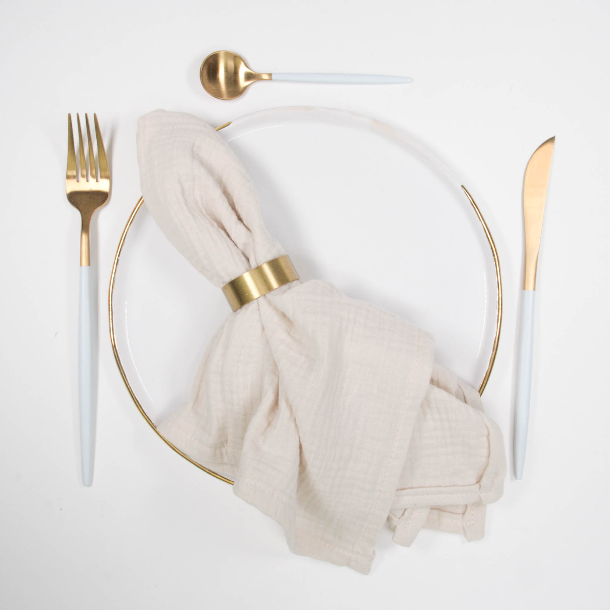 silk-and-linen-musselin-servietten-muslin-napkins-creme-1 Musselinserviette CREME | beige