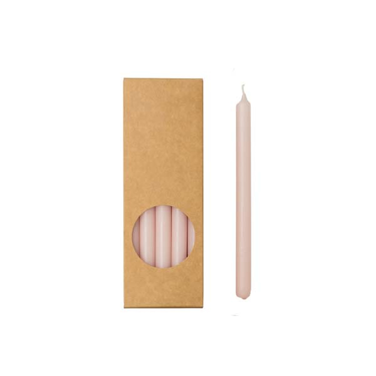 dünne Stabkerzen/Baumkerzen für Stoff Nagel Kerzenständer - rosa